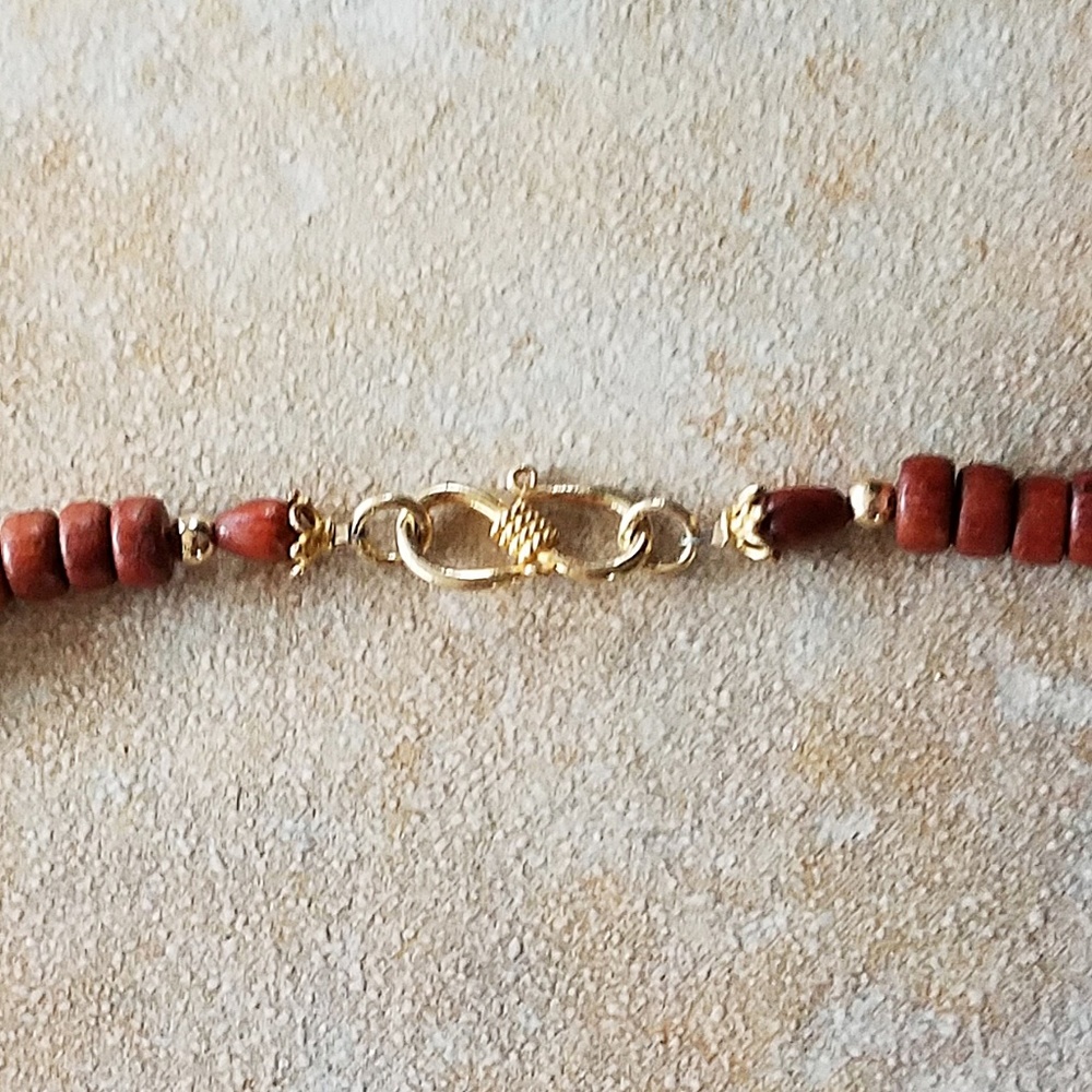 Designer Necklace 14K GF & 18K Vermeil - Picture 3 of 3